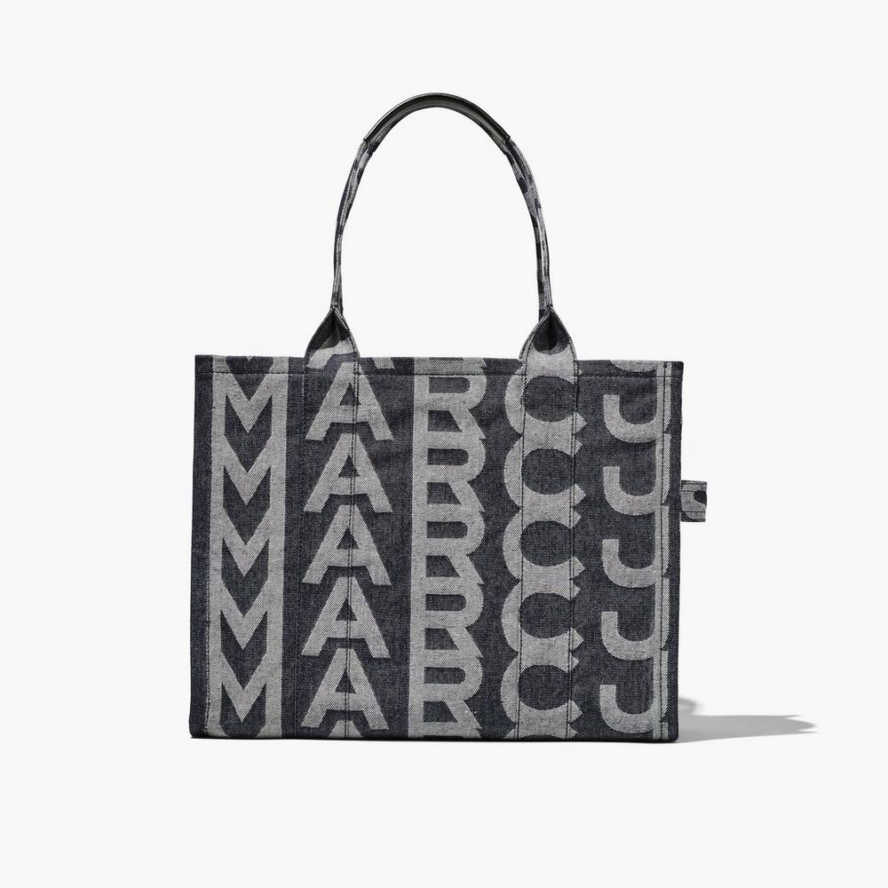 Bolso Tote Marc Jacobs Shop Mexico - Jacquard Medium Mujer Negros